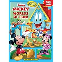 Mickey Mouse Funhouse: Worlds of Fun!: My First Comic Reader! (Disney Junior Mickey; First Comic Reader!, Level 1)