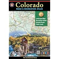 Colorado Road & Recreation Atlas (Benchmark Recreation Atlases) Colorado Road & Recreation Atlas (Benchmark Recreation Atlases) Map Paperback