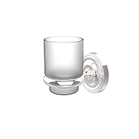 Allied Brass PR-66-PC Prestige Regal Collection Wall Mounted Tumbler Holder, Polished Chrome