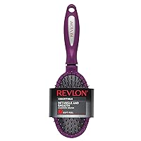Revlon Detangle & Smooth Berry Cushion Hair Brush