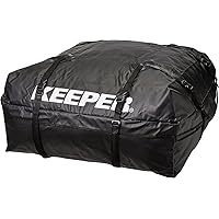 07202 Weatherproof Rooftop Cargo Bag, 11 Cubic Feet, Black