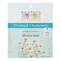Aura Cacia Tranquility Aromatherapy Mineral Bath, 2.5 Ounce - 6 per case.6