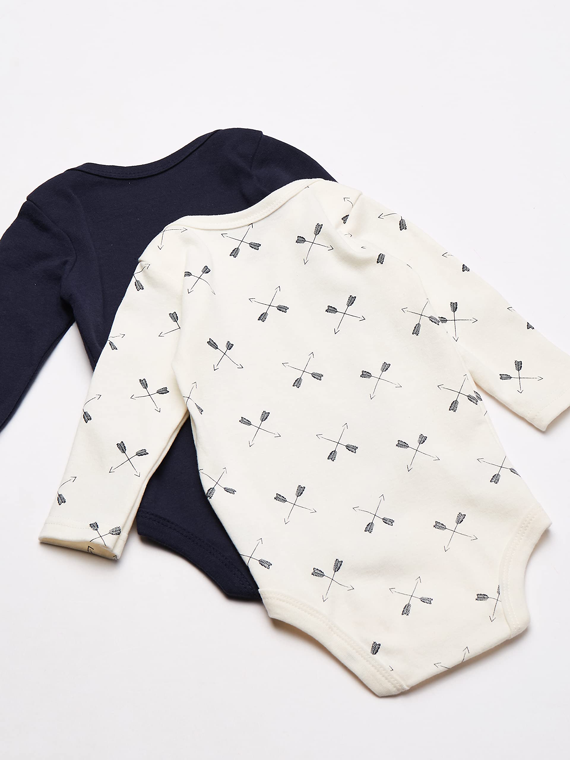 Hudson Baby Unisex Baby Cotton Long-Sleeve Bodysuits