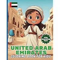United Arab Emirates Coloring Book For Kids: With Interesting Facts United Arab Emirates Coloring Book For Kids: With Interesting Facts Paperback