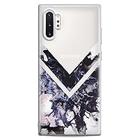 Case Compatible with Samsung S24 S23 S22 Plus S21 FE Ultra S20+ S10 Note 20 S10e S9 Abstract Phone Girly Flexible Silicone Slim fit Clear Geometric Design Marble Cute Print Paints Women Black