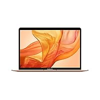 Early 2020 Apple MacBook Air with 1.1GHz Intel Core i3 (13-inch, 8GB RAM, 128GB SSD Storage) (QWERTY English) Gold (Renewed)