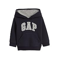 GAP Baby Boys' Playtime Favorites Logo Pullover Hoodie Hooded Sweatshirt