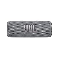 JBL Flip 6 - Portable Bluetooth Speaker, powerful sound and deep bass, IPX7 waterproof, 12 hours of playtime, JBL PartyBoost for multiple speaker pairing, for home, outdoor and travel (Grey)