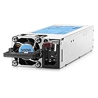 HPE Hot-Plug /, Redundant - Plug-in Module 500 Power Supply 720478-B21, Silver