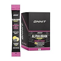 ONNIT Alpha Brain Instant - BlackBerry Lemonade (30ct Box)