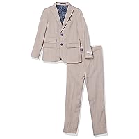 Isaac Mizrahi Slim Fit Boy's 2pc Check Suit