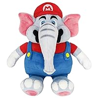 Little Buddy Super Mario Bros. Wonder Elephant Mario Plush, 10