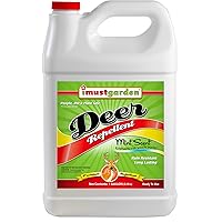 I Must Garden Deer Repellent: Mint Scent Deer Spray for Gardens & Plants – Natural Ingredients – 1 Gallon Ready to Use Refill