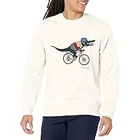 Lacoste Mens X Netflix Organic Cotton Fleece Print Sweatshirt