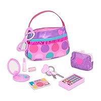 Play Circle- Makeup & Beauty Set – Dress Up Fashion Accessories – Pretend Play- Toys For Kids- Princess Purse Set- 3 years +