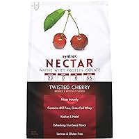 Nutrition Nectar, 100% Whey Isolate Protein Powder, Refreshing Fruit Juice Flavor, Twisted Cherry, 2 lbs
