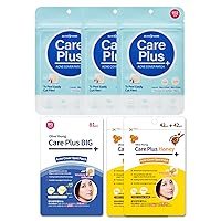 OLIVE YOUNG | Care Plus Spot Patch 3 Pack (306 Count) + Care Plus Honey Scar Cover Korean Spot Patch 2 Pack (168 Count) + Care Plus Large Size Korean Spot Pimple Patches 1Pack (81 Count)