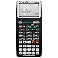 Scientific Calculator with Graph Functions for College and High School Students, Engineering, Advanced Mathematics, Calculus, Algebra, Geometery, Trigonometry, Statistics, Physics, Chemistry - Black