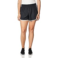 Just My Size Women's Active Plus-Size Woven Running Shorts, Moisture-Wicking Shorts, 4