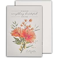 Notepad Floral Everything Beautiful Eccl. 3:11