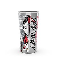 Tervis Disney Mulan Collage Triple Walled Insulated Tumbler Travel Cup Keeps Drinks Cold & Hot, 20oz Legacy, Stainless Steel