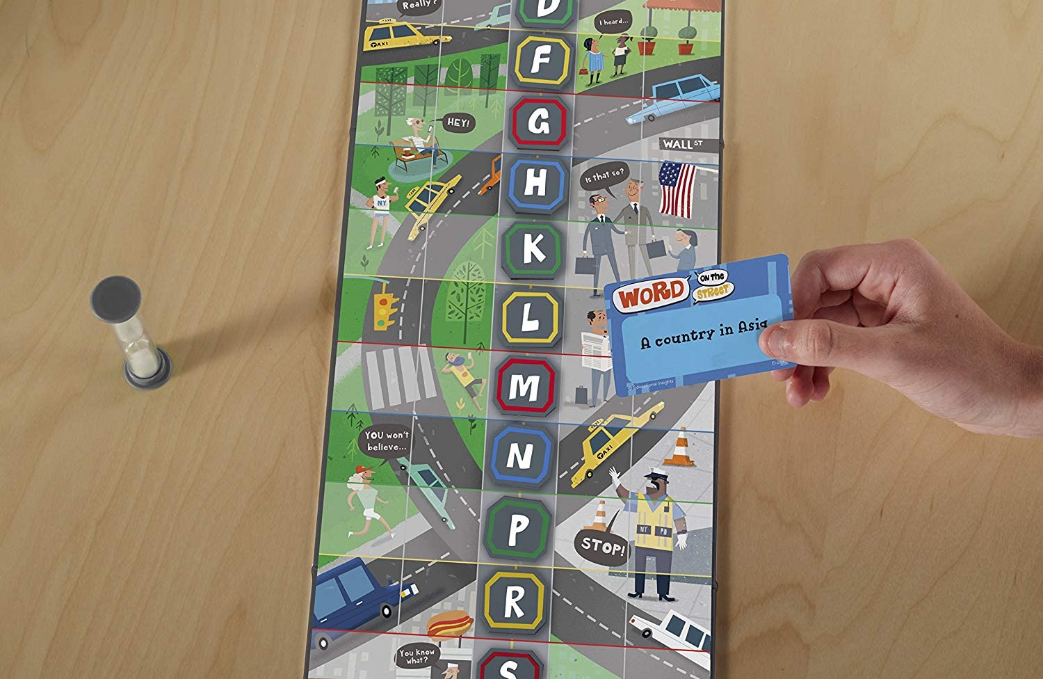 Educational Insights Word on the Street, Word Game for Family Game Night, Ages 10+