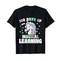 100 Days Magical Unicorn Kids Costume 100th Day Of School T-Shirt