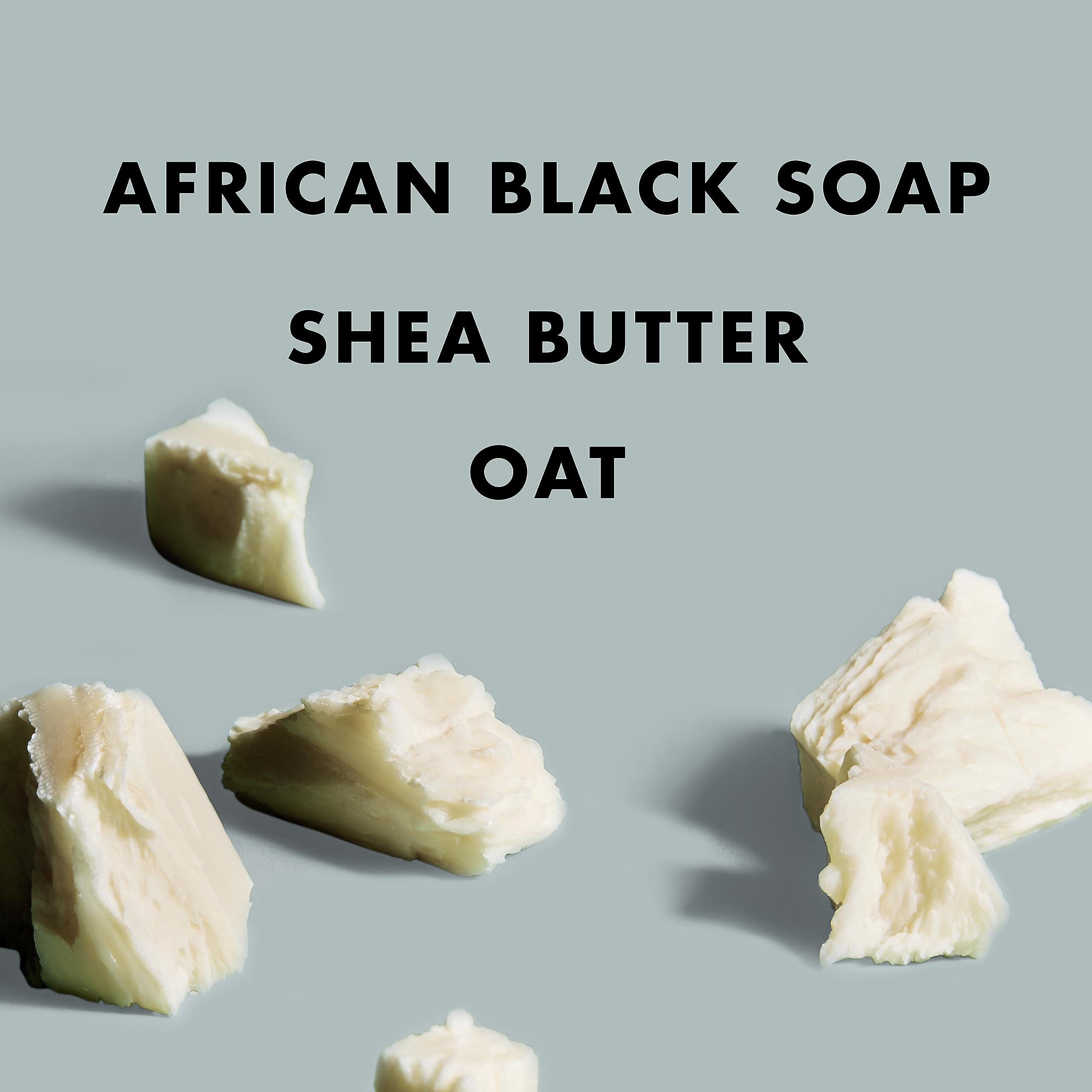 SheaMoisture Bar Soap African Black Soap for Troubled Skin Cleanser with Shea Butter 8 oz