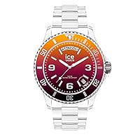 Ice-Watch - Ice Clear Sunset - Multicoloured Women's Watch with Plastic Strap