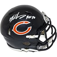Mike Singletary Autographed/Signed Chicago Bears Mini Helmet JSA 42022 - Autographed NFL Mini Helmets