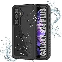 Punkcase for Galaxy S24+ Plus Waterproof Case [StudStar Series] [Slim Fit] [IP68 Certified] [Shockresistant] [Dirtproof] [Snowproof] Armor Cover for Galaxy S24+ Plus 5G (6.7