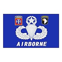 NEOPlex Army 82Nd & 101St Airborne Traditional Flag