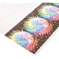 Vibrant & Colorful Good Vibes Plastic Tablecover - 54