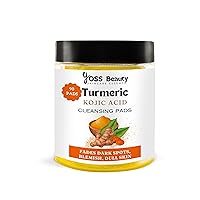 Turmeric Kojic Cleansing Pads, Dark Spots, Blemish Pads For All Skin Types, Glowing And Even Skin