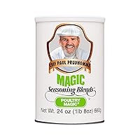 Chef Paul Prudhomme's Magic Seasoning Blends ~ Poultry Magic, 24-Ounce Canister