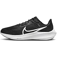 Pegasus 40 Women's Road Running Shoes (Extra Wide) (FN7991-001, Black/Iron Grey/White) Size 5.5