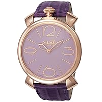 5091.02 MANUALE Thin 46mm Light Purple Dial Watch, Parallel Import, Dial Color - Purple, Watch