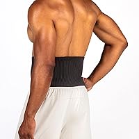 Back Support Wrap For Lower Back Pain Relief, Medicine-Infused Back Brace for All Day Relief Against Sore and Strained Back Muscles, Lower Back Brace for Post-Workout Recovery