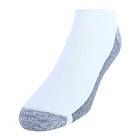 Hanes Men's Socks, Max Cushioned Low Cut Socks, 6 and 8-Pack