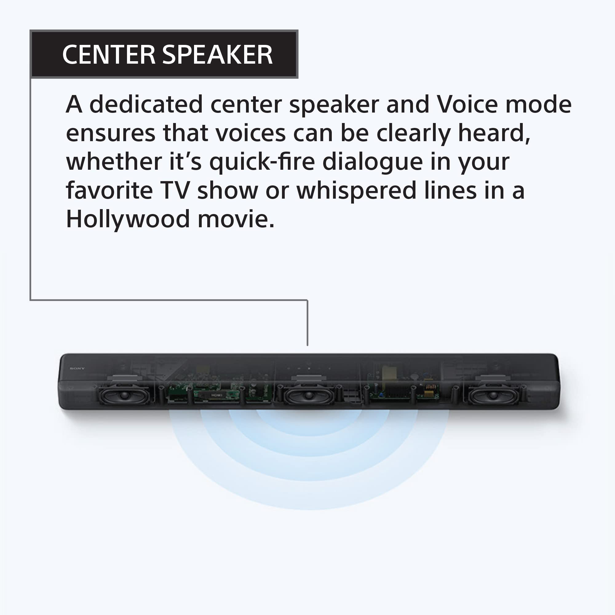 Sony HT-G700: 3.1CH Dolby Atmos/DTS:X Soundbar with Bluetooth Technology, Black