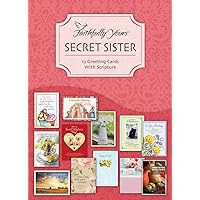 Secret Sister - All Occasion Boxed Greeting Cards - Mixed Scripture - (Box of 12)