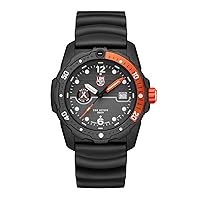 Luminox Bear Grylls Survival XB.3729 Mens Watch 42mm - Military Explorer Watch in Black Date Function 200 Water Resistant, Black, Ribbon
