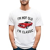 Generic I'm Not Old I'm Classic Funny Car Graphic Shirts, The Ultimate Dad Birthday Gift Collection Funny Tshirts Gifts for Dad Multi