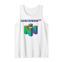 Nintendo 64 Classic Logo Retro Vintage Graphic T-Shirt Tank Top