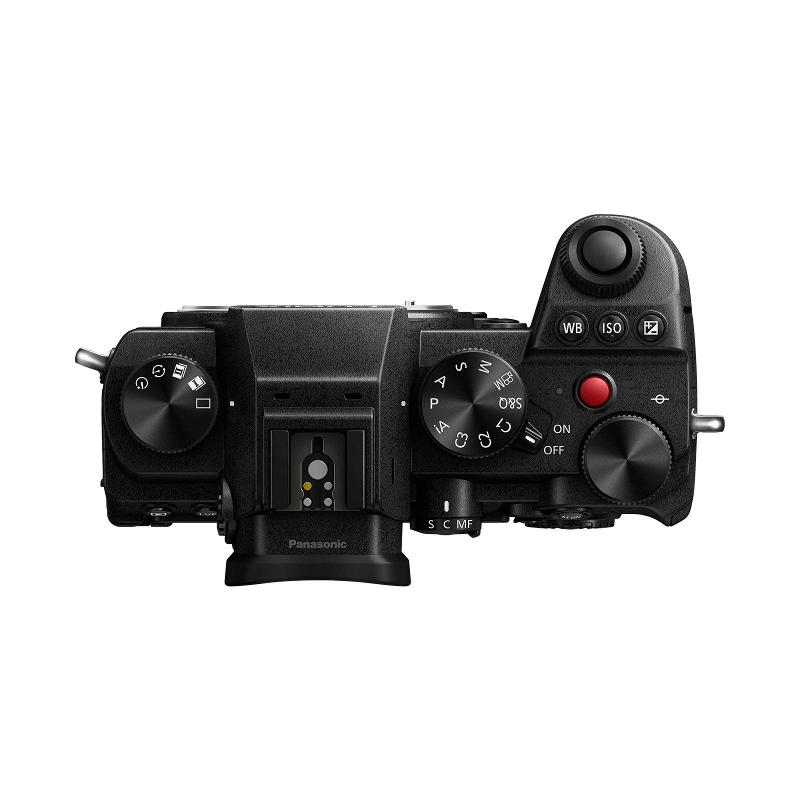 Panasonic LUMIX S5 Full Frame Mirrorless Camera, 4K 60P Video Recording with Flip Screen & WiFi, L-Mount, 5-Axis Dual I.S., DC-S5BODY (Black)