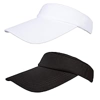 LATTCURE Sun Visor Hat Women Men Sweat Absorption Sports Headband Elastic with Brim UV Protection Foldable Sports Fashion Sun Cap 
