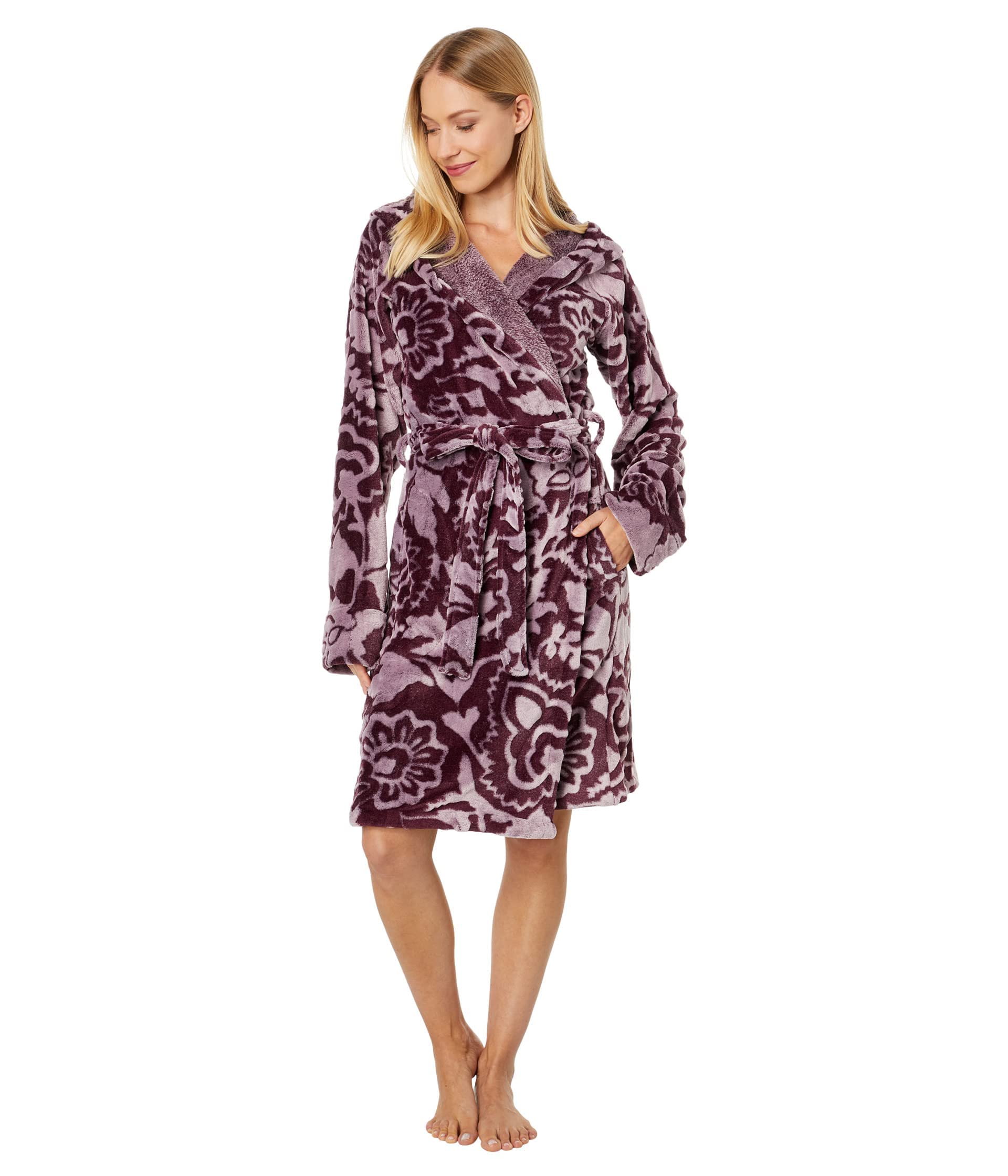 Vera Bradley womens Plush Fleece Robe (Extended Size Range)