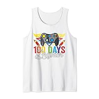 100 Days Brighter Gamer For Teachers And Kids Students Tank Top