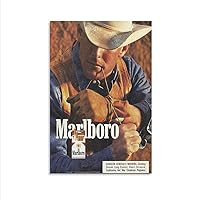 BAZZI Marlboros Poster Cigarettes Poster Vintage Poster 9 Canvas Poster Bedroom Decor Office Room Decor Gift Unframe-style 20x30inch(50x75cm)