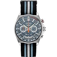 SEIKO SSB347 Watch for Men - Essentials - Quartz Chronograph, Tachymeter